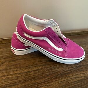 Vans-Old Skool Shoes-Magenta